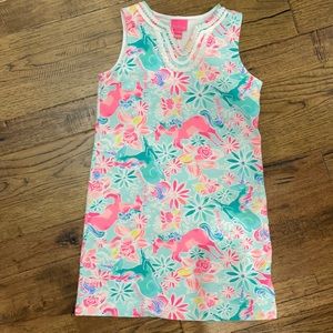 Girls Lilly Pulitzer Unicorn Dress size 12/14